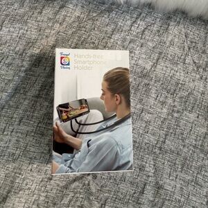 Hand free smart phone holder